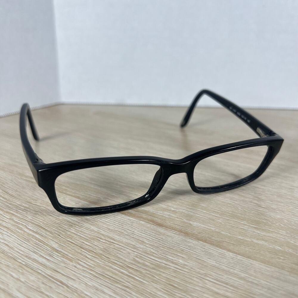 Ray-Ban RB5187 2000 Eyeglasses Black Rectangular Full Rim Frames Only 52-16-140